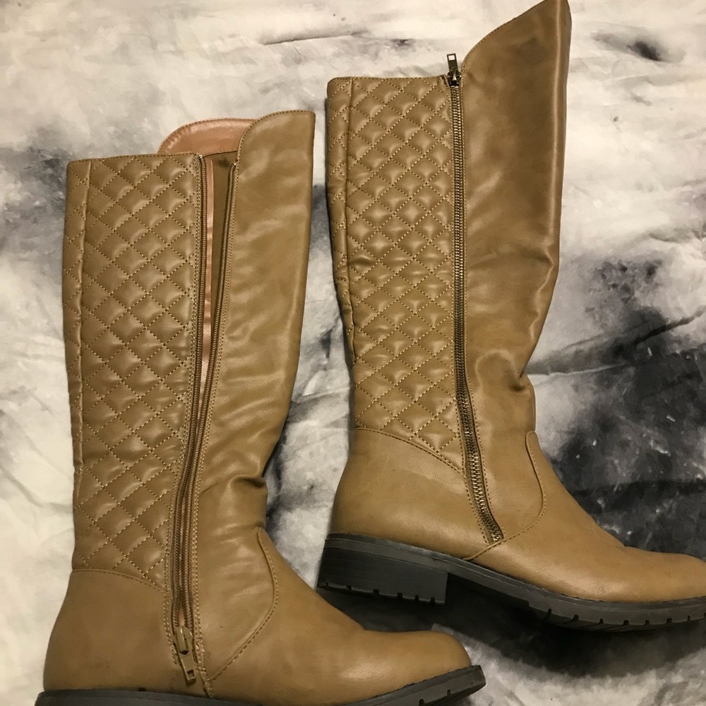 Tan Boots
